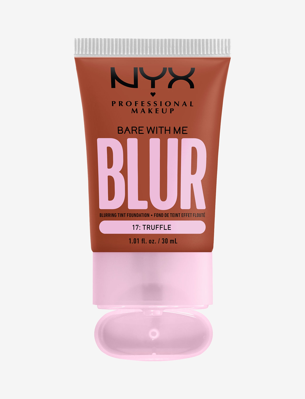 NYX Professional Makeup - NYX Professional Make Up Bare With Me Blur Tint Foundation 17 Truffle - makeup - truffle - medium deep with a warm undertone
 17 - 3