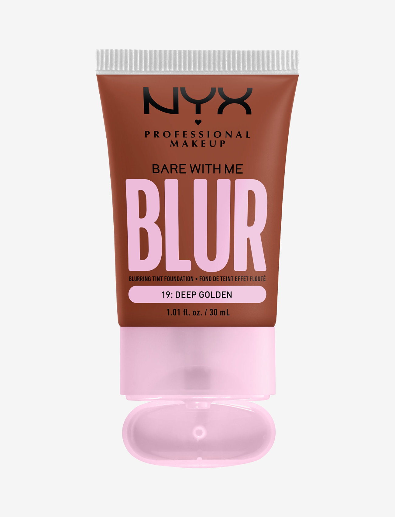 NYX Professional Makeup - NYX Professional Make Up Bare With Me Blur Tint Foundation 19 Deep Golden - makeup - deep golden - deep with a cool undertone
 19 - 3
