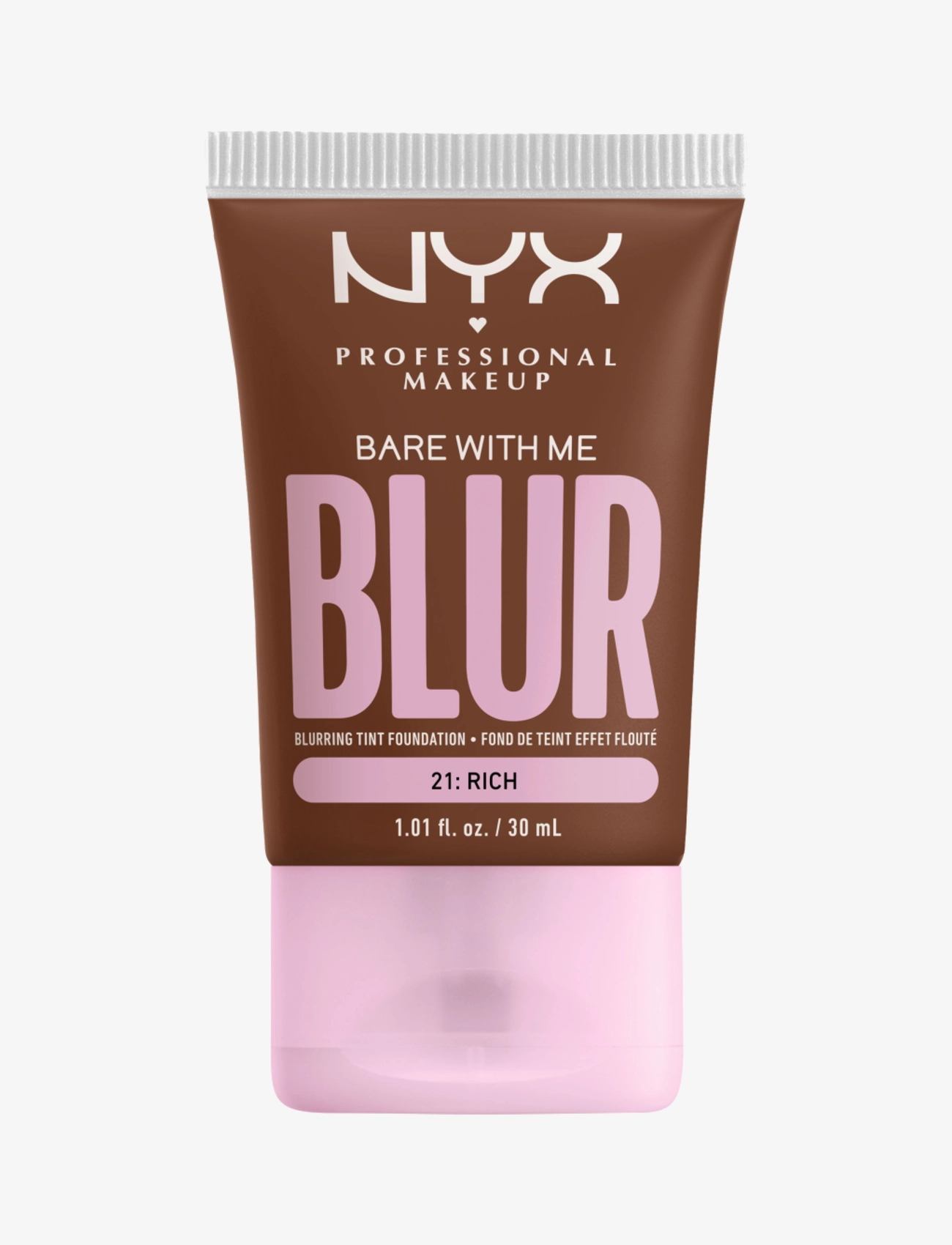 NYX Professional Makeup Nyx Professional Make Up Bare With Me Blur Tint Foundation 21 Rich, Foundation, Str: 30 ml
