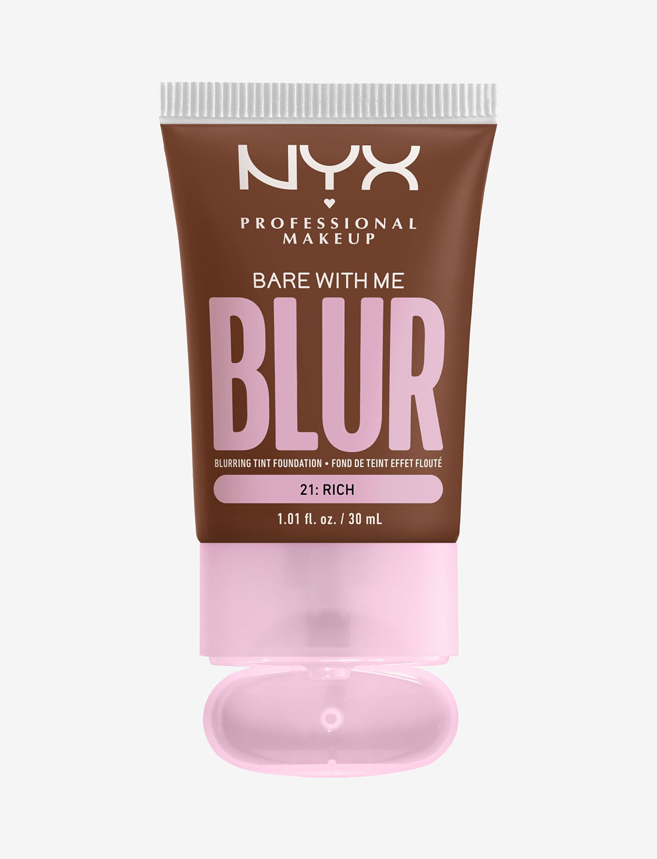 NYX Professional Makeup - NYX Professional Make Up Bare With Me Blur Tint Foundation 21 Rich - makeup - rich 21 - 3