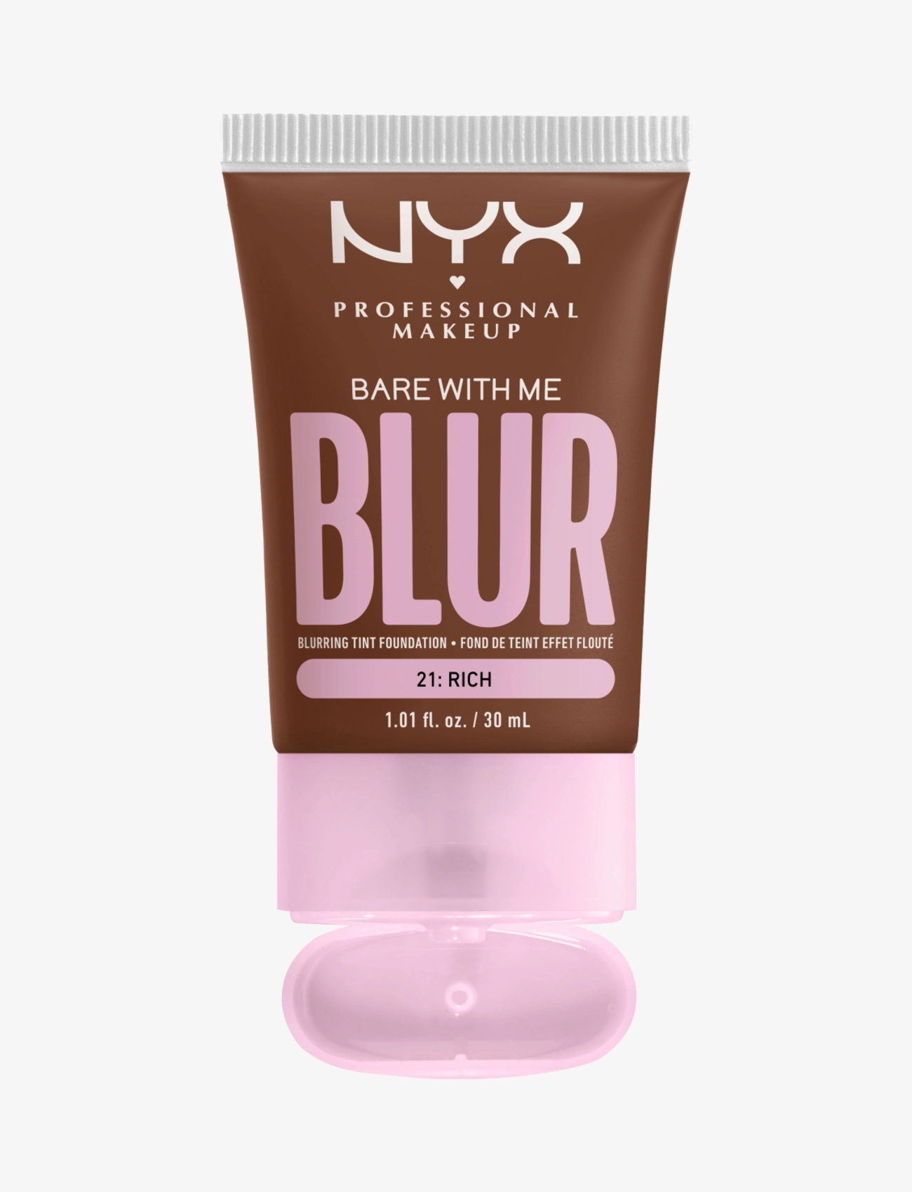 NYX Professional Makeup - NYX Professional Make Up Bare With Me Blur Tint Foundation 21 Rich - festtøj til outletpriser - rich 21 - 3