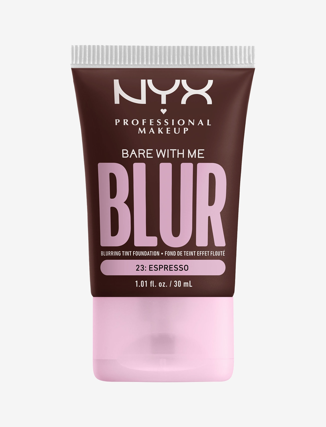 NYX Professional Makeup - NYX Professional Make Up Bare With Me Blur Tint Foundation 23 Espresso - smink - espresso - deep espresso with a cool undertone
 23 - 0