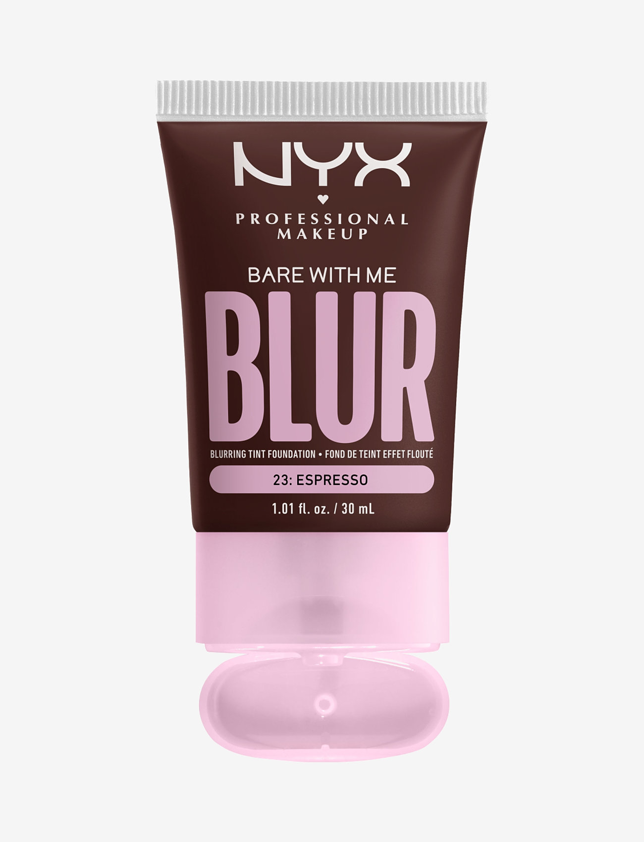NYX Professional Makeup - NYX Professional Make Up Bare With Me Blur Tint Foundation 23 Espresso - smink - espresso - deep espresso with a cool undertone
 23 - 3