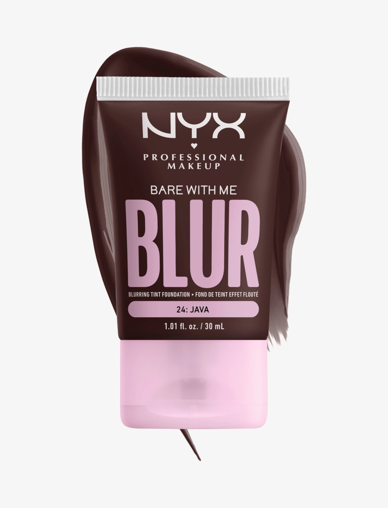 NYX Professional Makeup - NYX Professional Make Up Bare With Me Blur Tint Foundation 24 Java - makeup - java 24 - 2