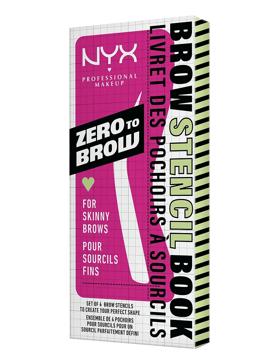 NYX Professional Makeup - NYX Professional Makeup Zero To Brow Stencil 01 For Skinny Brows 1 pc - for skinny brows - 1