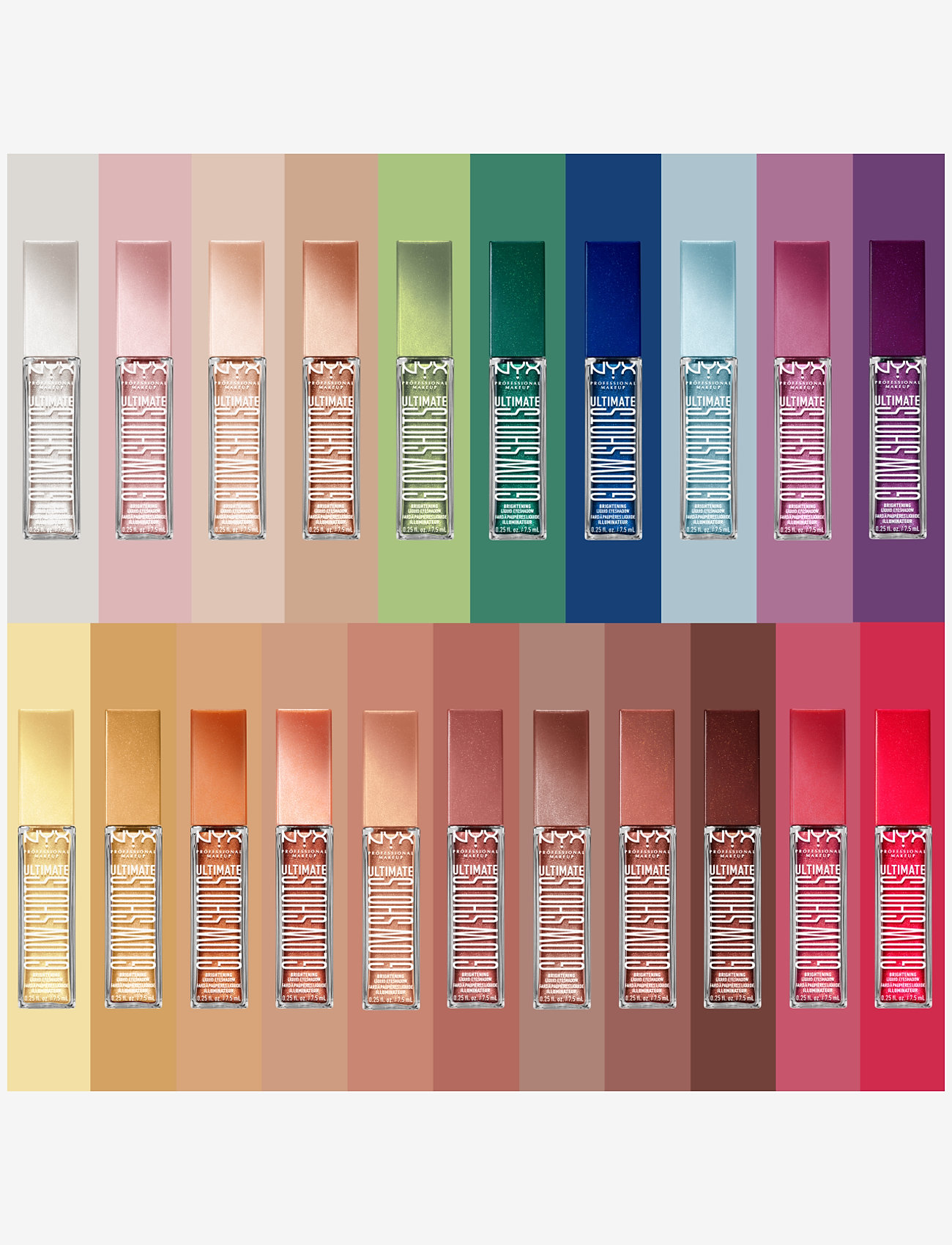 NYX Professional Makeup - Ultimate Glow Shots Six Figs - smink - six figs six figs - 3