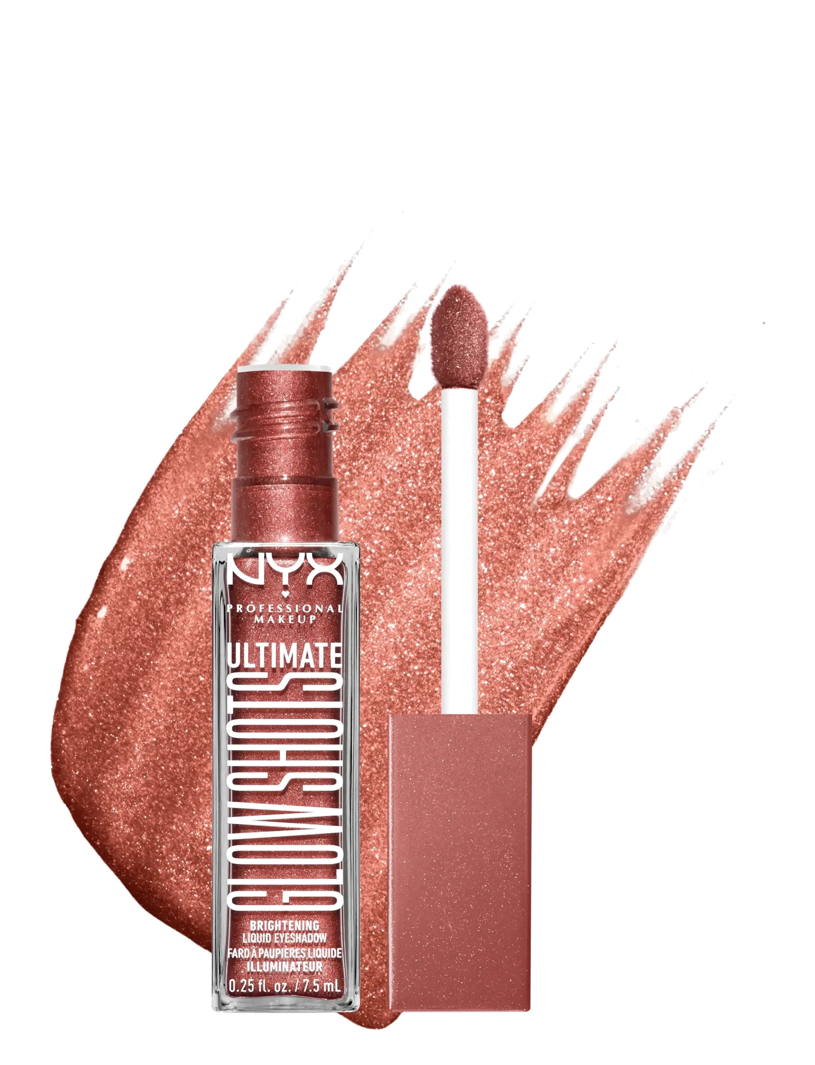 NYX Professional Makeup - NYX Professional Makeup Ultimate Glow Shots Liquid Eyeshadow 17 Passionfruit Posh 7,5 ml - passionfruit posh - 1