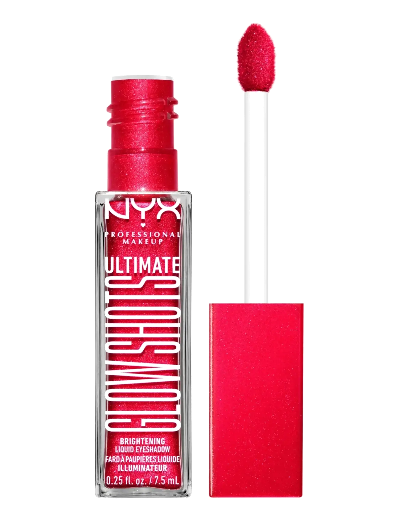 NYX Professional Makeup - NYX Professional Makeup Ultimate Glow Shots Liquid Eyeshadow 19 Strawberry Stacked 7,5 ml - strawberry stacked - 2
