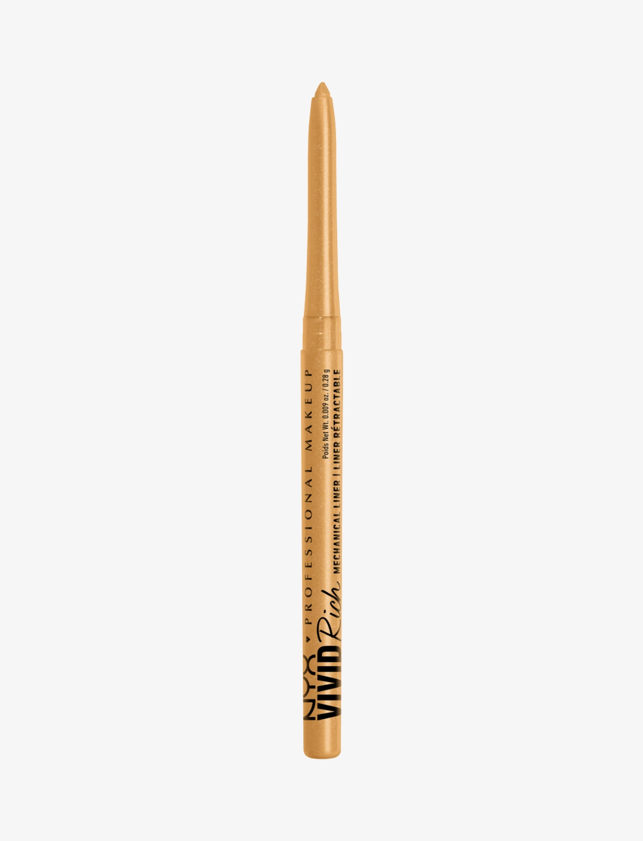 NYX Professional Makeup - NYX Professional Makeup Vivid Rich Mechanical Eyeliner Pencil 01 Amber Stunner 0.28g - sminke - amber stunner - 1