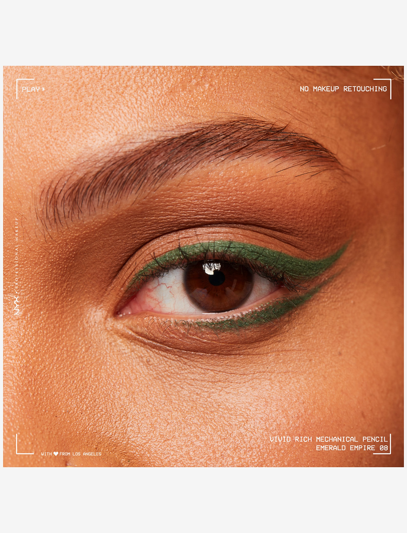 NYX Professional Makeup - NYX Professional Makeup Vivid Rich Mechanical Eyeliner Pencil 08 Emerald Empire 0.28g - makeup - emerald empire - 1