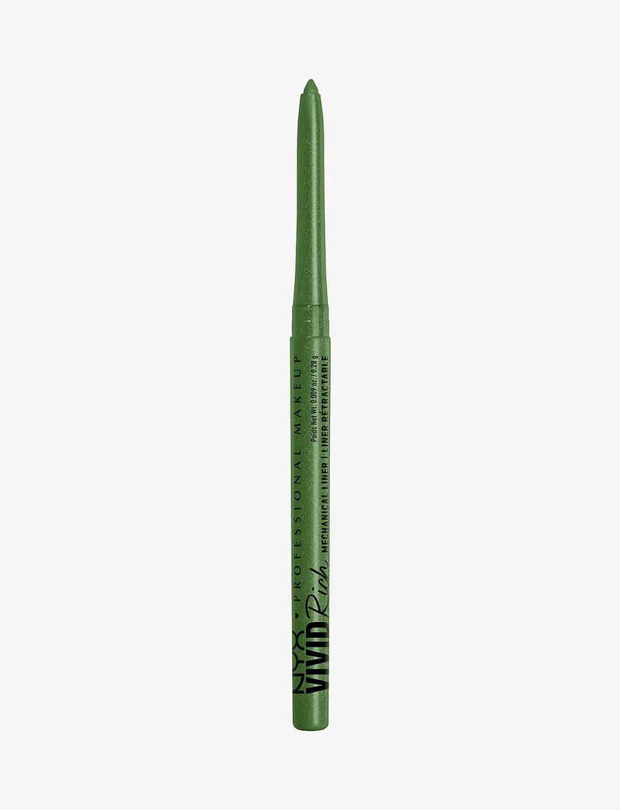 NYX Professional Makeup - NYX Professional Makeup Vivid Rich Mechanical Eyeliner Pencil 09 It's Giving Jade 0.28g - makeup - it's giving jade - 0