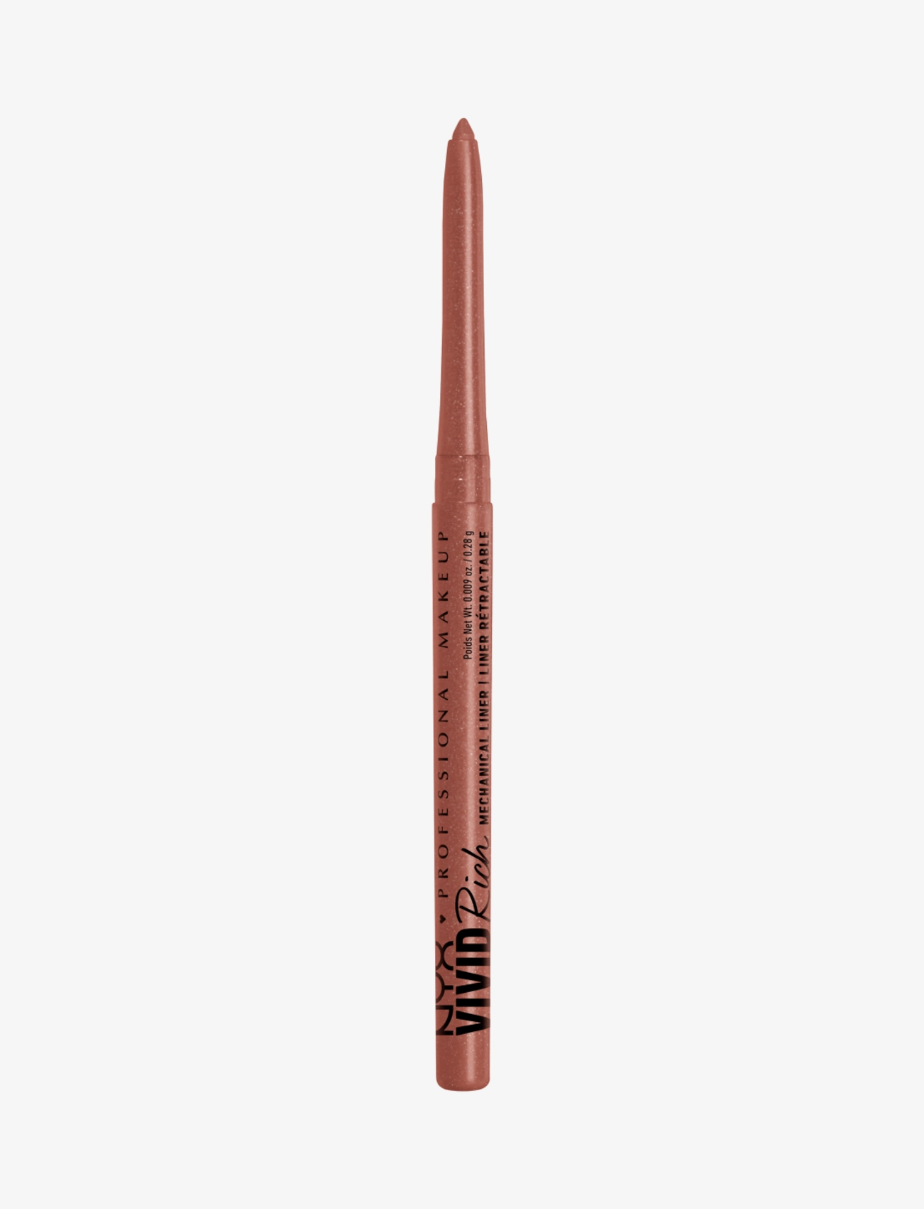 NYX Professional Makeup NYX Professional Makeup Vivid Rich Mechanical Eyeliner Pencil 10 Spicy Pearl 0.28g - NYX PROFESSIONAL MAKEUP - SPICY PEARL / clear