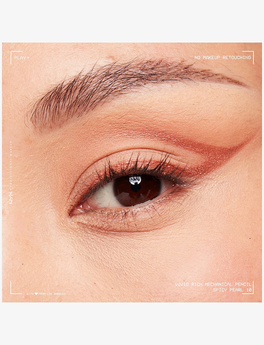NYX Professional Makeup - NYX Professional Makeup Vivid Rich Mechanical Eyeliner Pencil 10 Spicy Pearl 0.28g - makeup - spicy pearl - 1