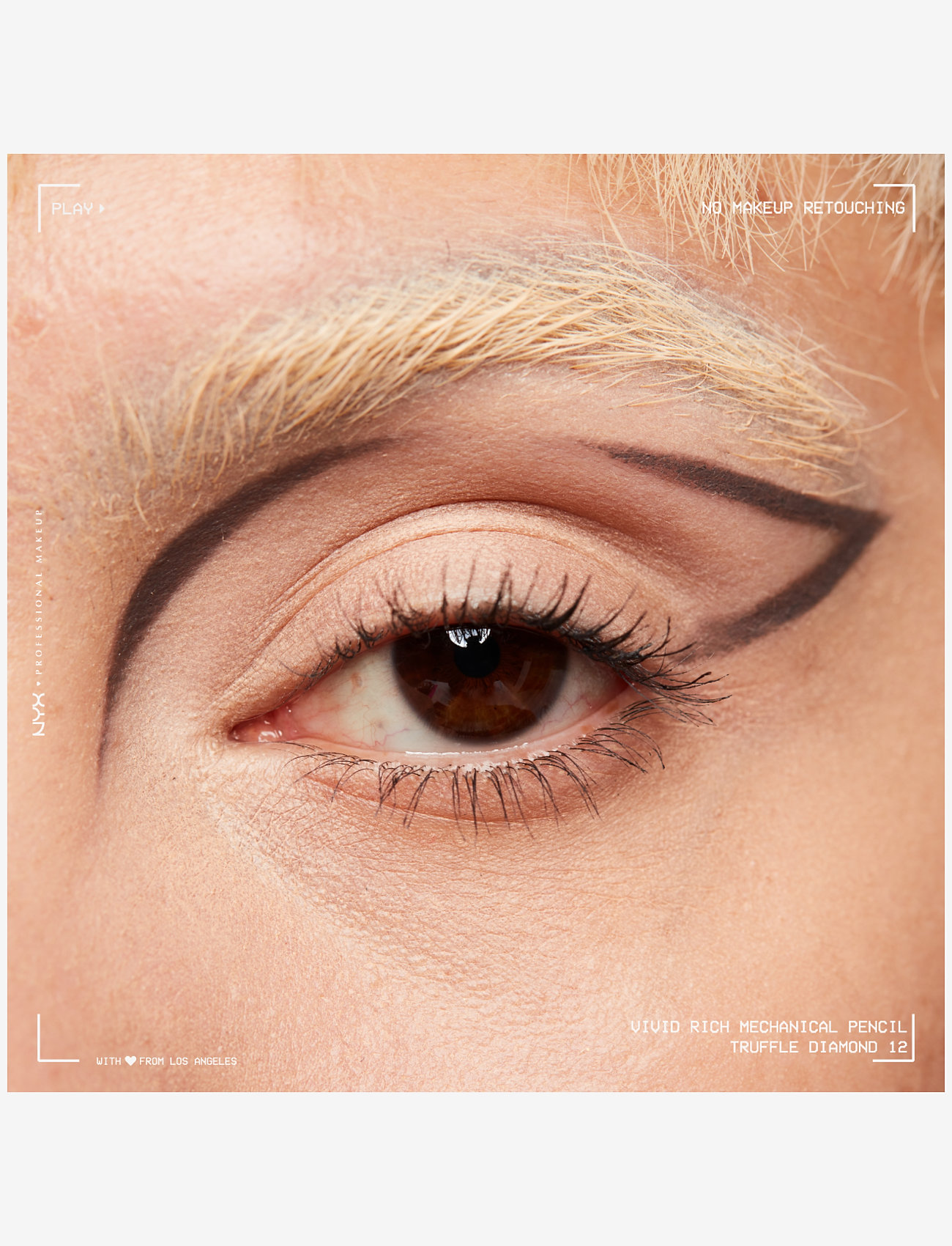 NYX Professional Makeup - NYX Professional Makeup Vivid Rich Mechanical Eyeliner Pencil 12 Truffle Diamond 0.28g - smink - truffle diamond - 1