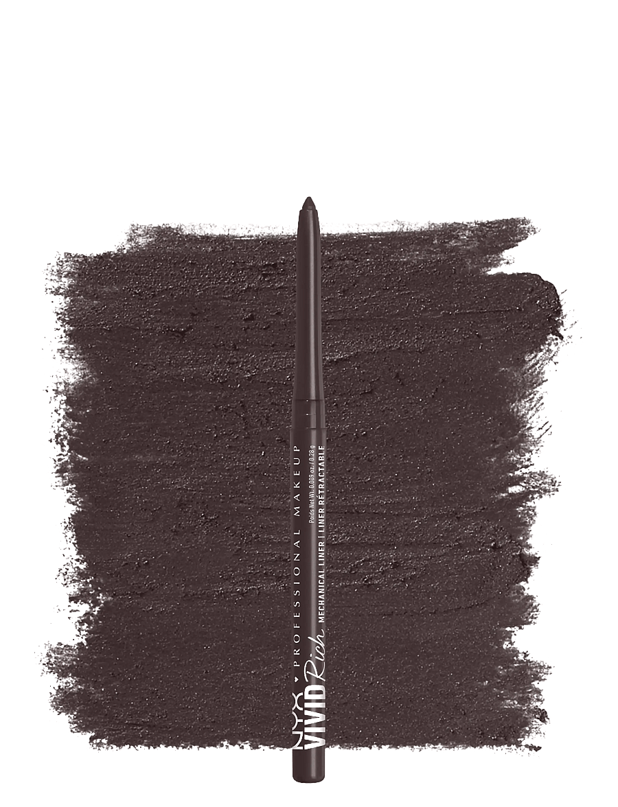 NYX Professional Makeup - NYX Professional Makeup Vivid Rich Mechanical Eyeliner Pencil 15 Smokin' Topaz 0.28g - makeup - smokin' topaz - 1