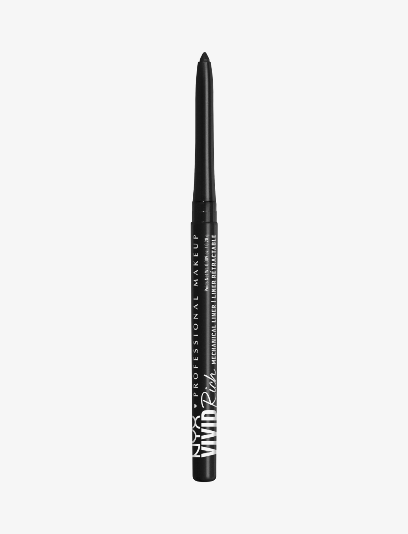NYX Professional Makeup Nyx Professional Makeup Vivid Rich Mechanical Eyeliner Pencil 16 Always Onyx 0.28G, 0.28 g, Nude, Øjne > Eyeliner, Dame