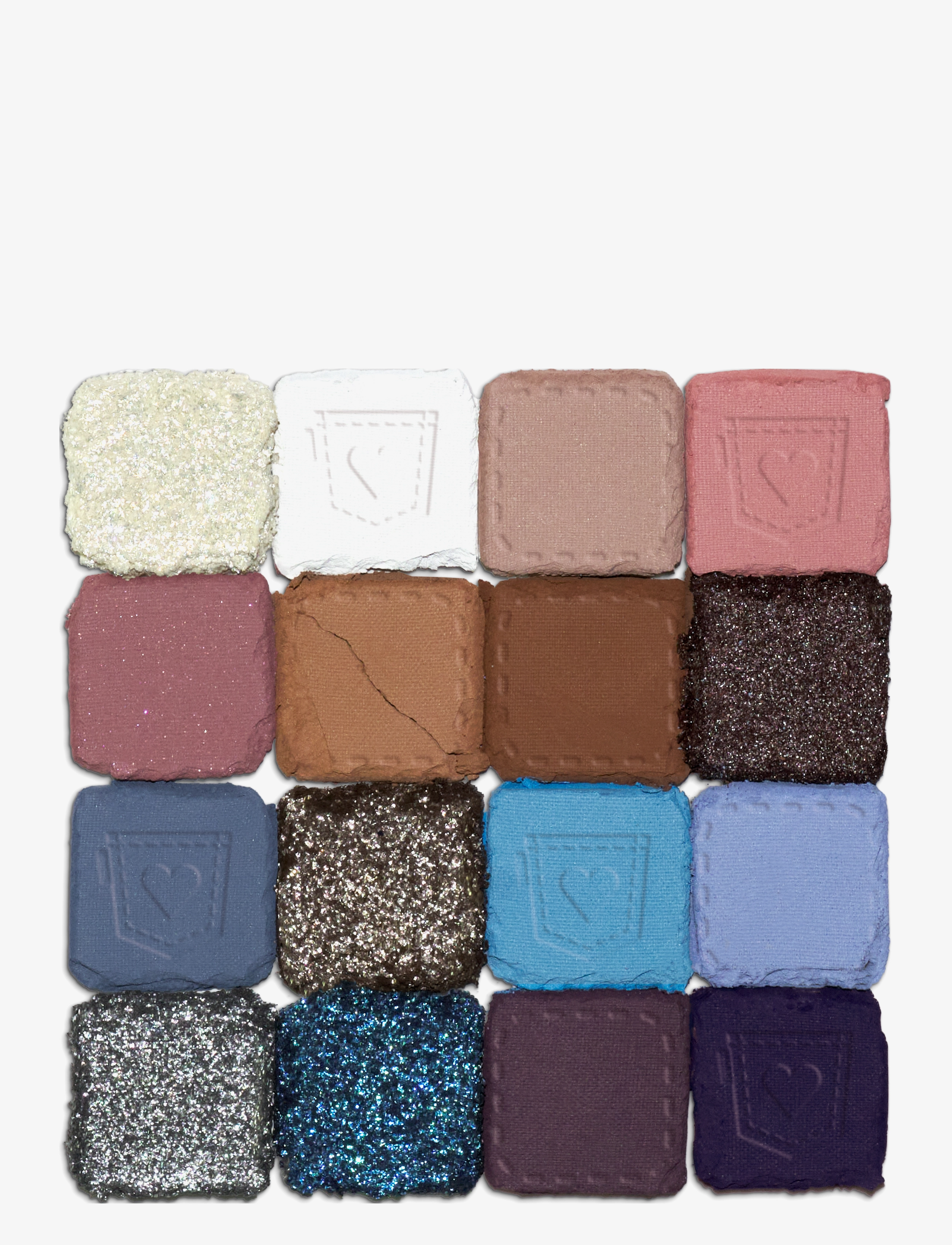 NYX Professional Makeup - NYX Professional Makeup Ultimate Shadow Palette 16 Pan 01W Vintage Jean Baby 12,8 g - Ögon & bryn  - vintage jean baby - 2