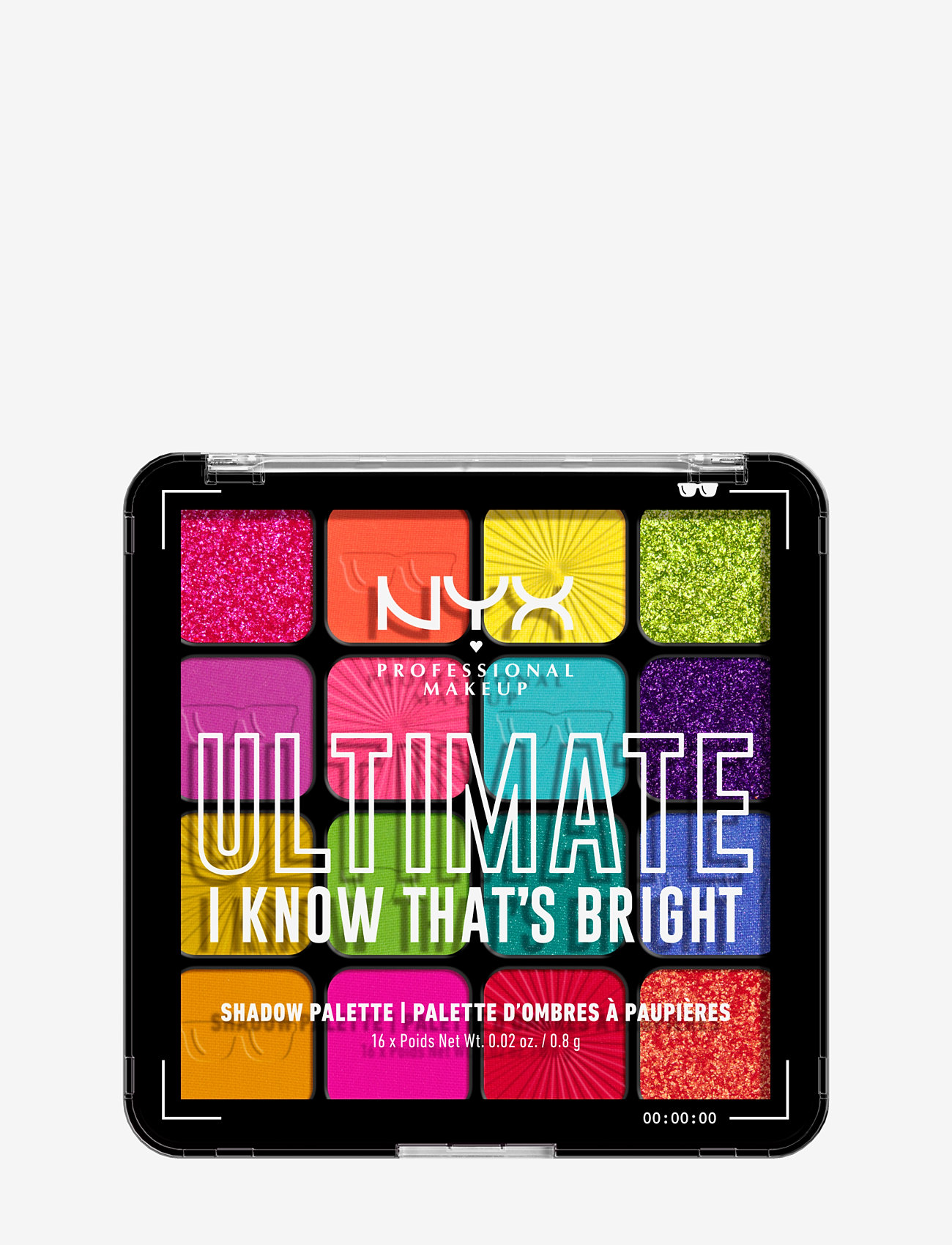 NYX Professional Makeup - Ultimate Shadow Palette 16-Pan I Know Thats Bright - i know thats bright i know thats bright - 0