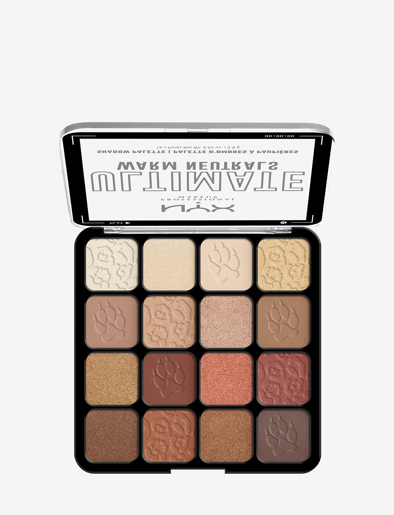 NYX Professional Makeup - Ultimate Shadow Palette 16-Pan Warm Neutrals - Øjne & bryn - warm neutrals warm neutrals - 2