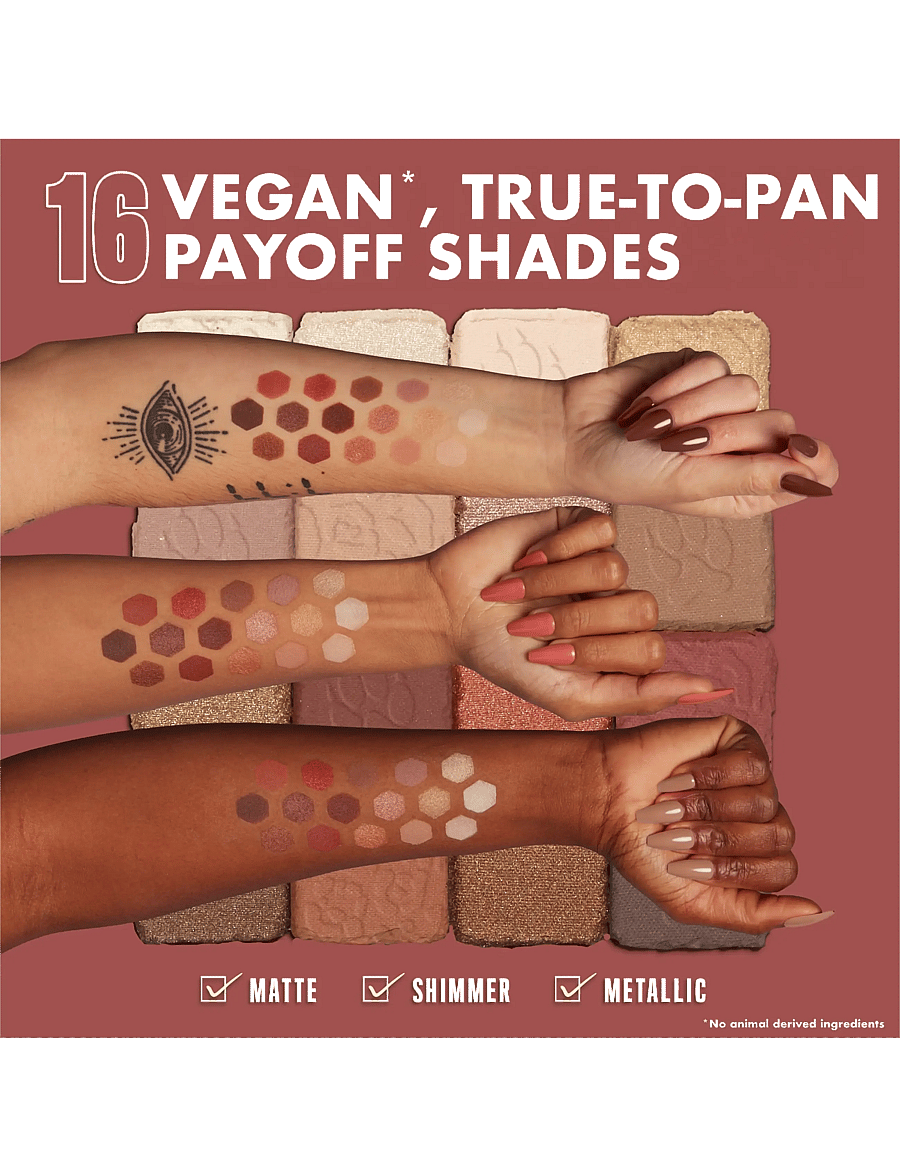 NYX Professional Makeup - Ultimate Shadow Palette 16-Pan Warm Neutrals - silmad ja kulmud - warm neutrals warm neutrals - 4