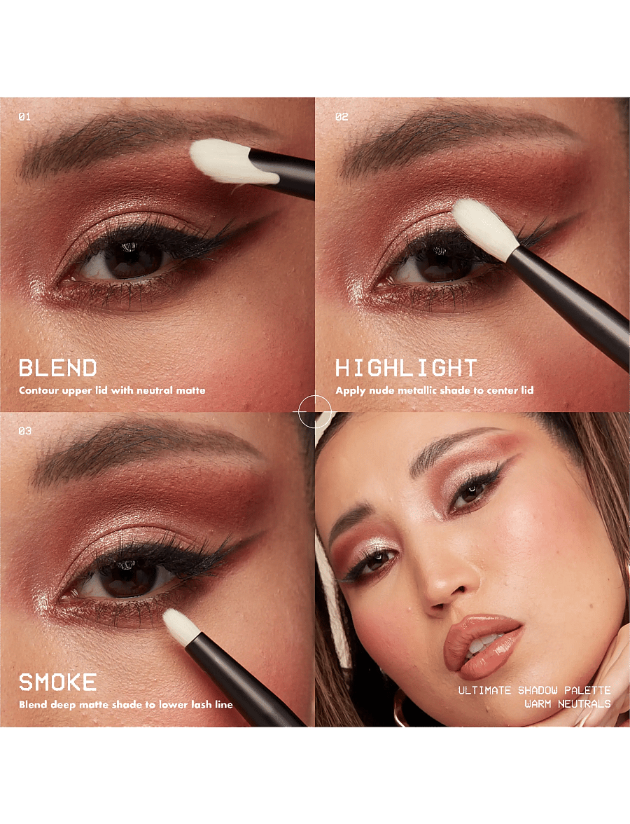 NYX Professional Makeup - Ultimate Shadow Palette 16-Pan Warm Neutrals - silmad ja kulmud - warm neutrals warm neutrals - 5