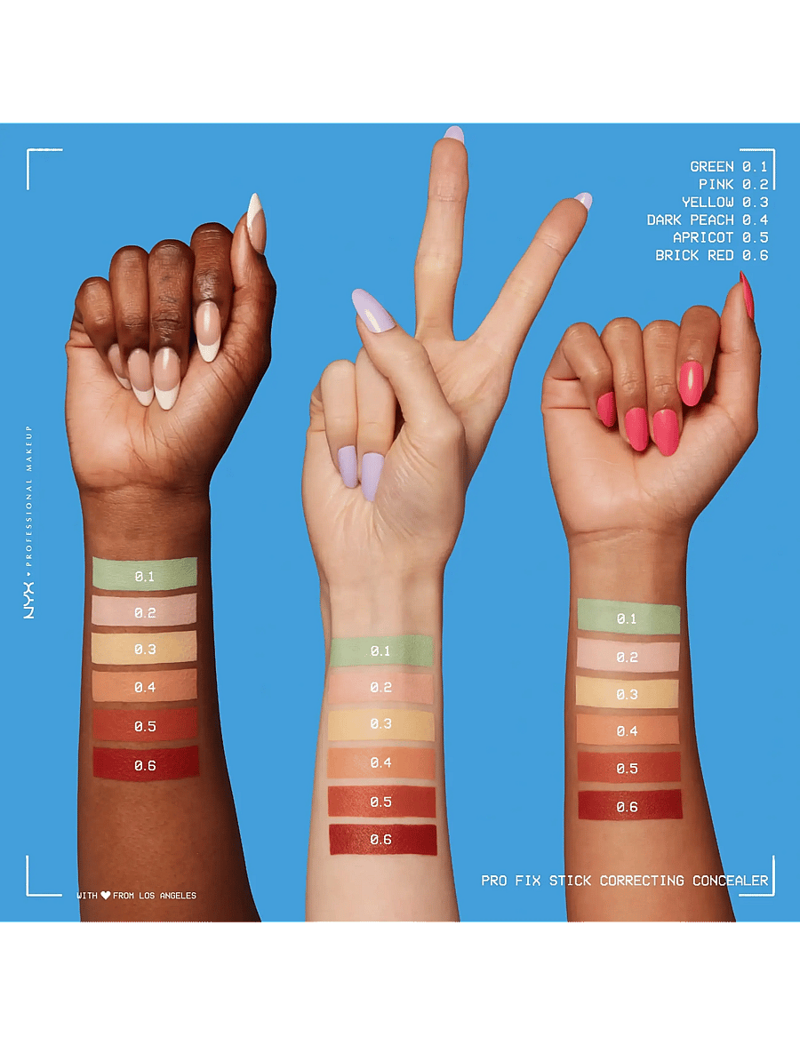 NYX Professional Makeup - NYX Professional Makeup Pro Fix Stick Correcting Concealer 0.3 Mid Yellow 1,6 g - mid yellow - 5