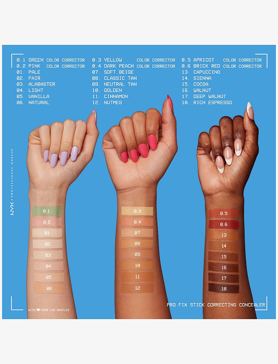 NYX Professional Makeup - NYX Professional Makeup Pro Fix Stick Concealer 0.5 Apricot 1.6g - makeup - apricot - 2