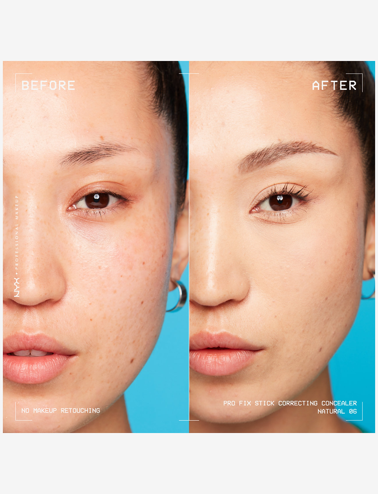 NYX Professional Makeup - NYX Professional Makeup Pro Fix Stick Concealer 06 Natural 1.6g - smink - natural - 1