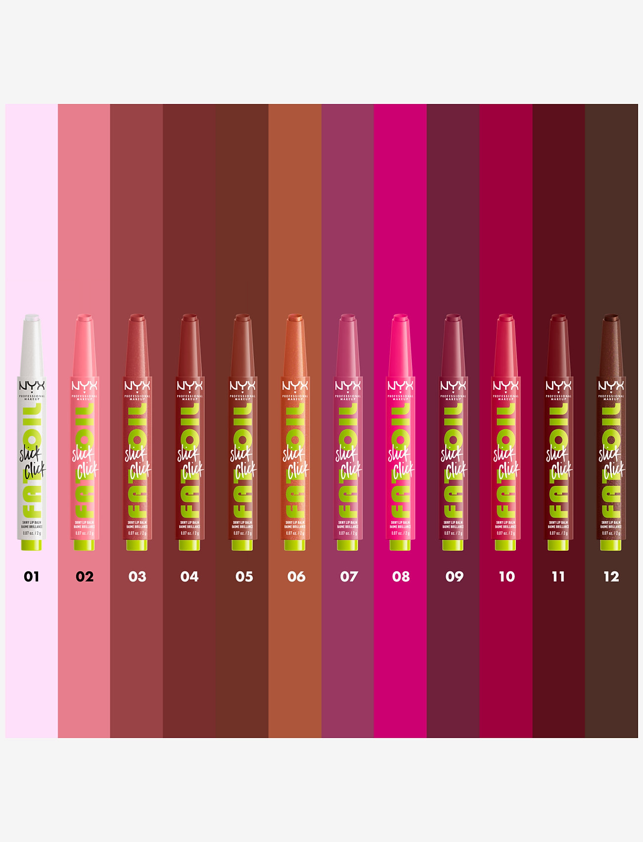 NYX Professional Makeup - NYX Professional Makeup Fat Oil Slick Click lip balm - læbepomade - no filter needed - 3