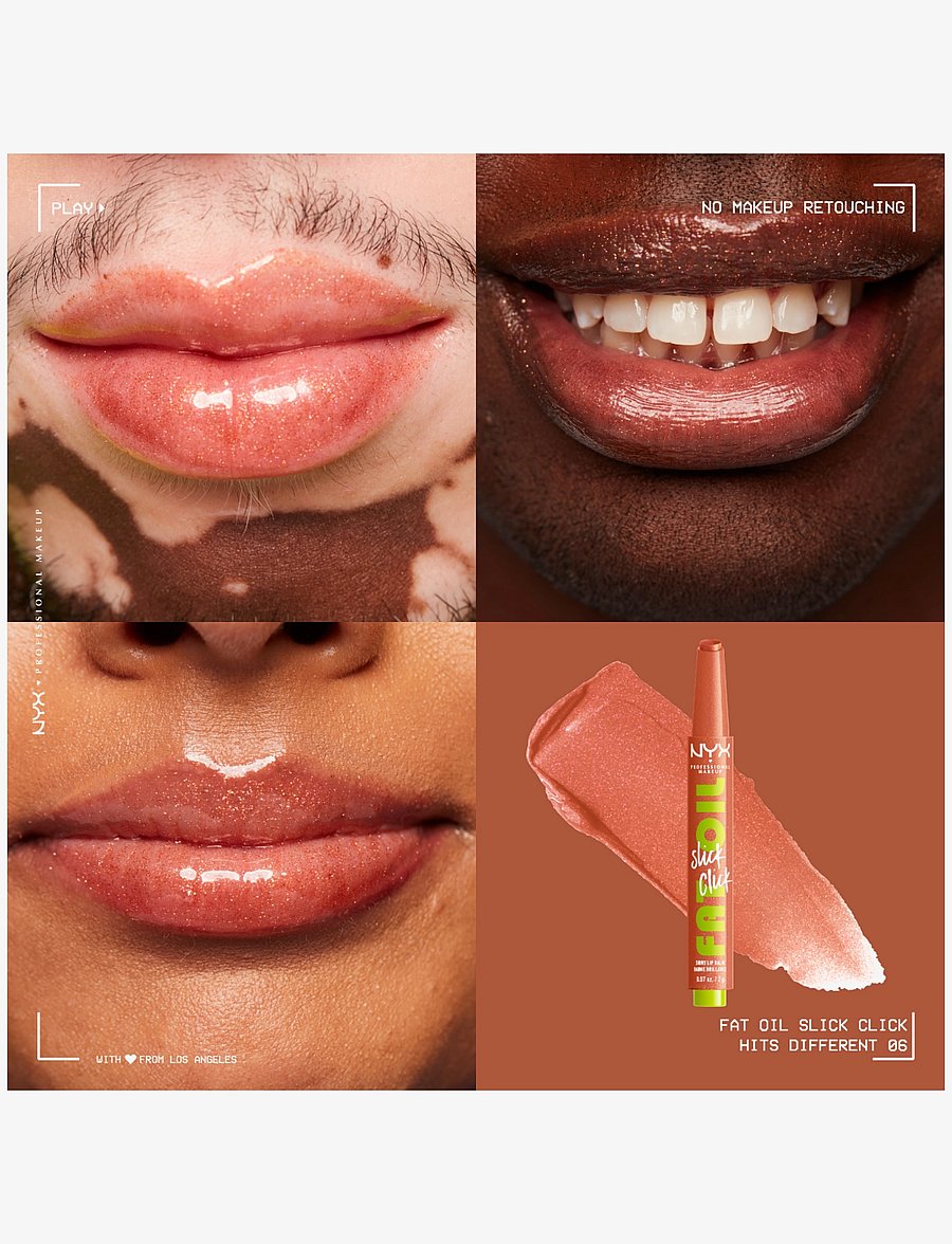 NYX Professional Makeup - NYX Professional Makeup Fat Oil Slick Click lip balm - huulepalsamid - hits different - 1