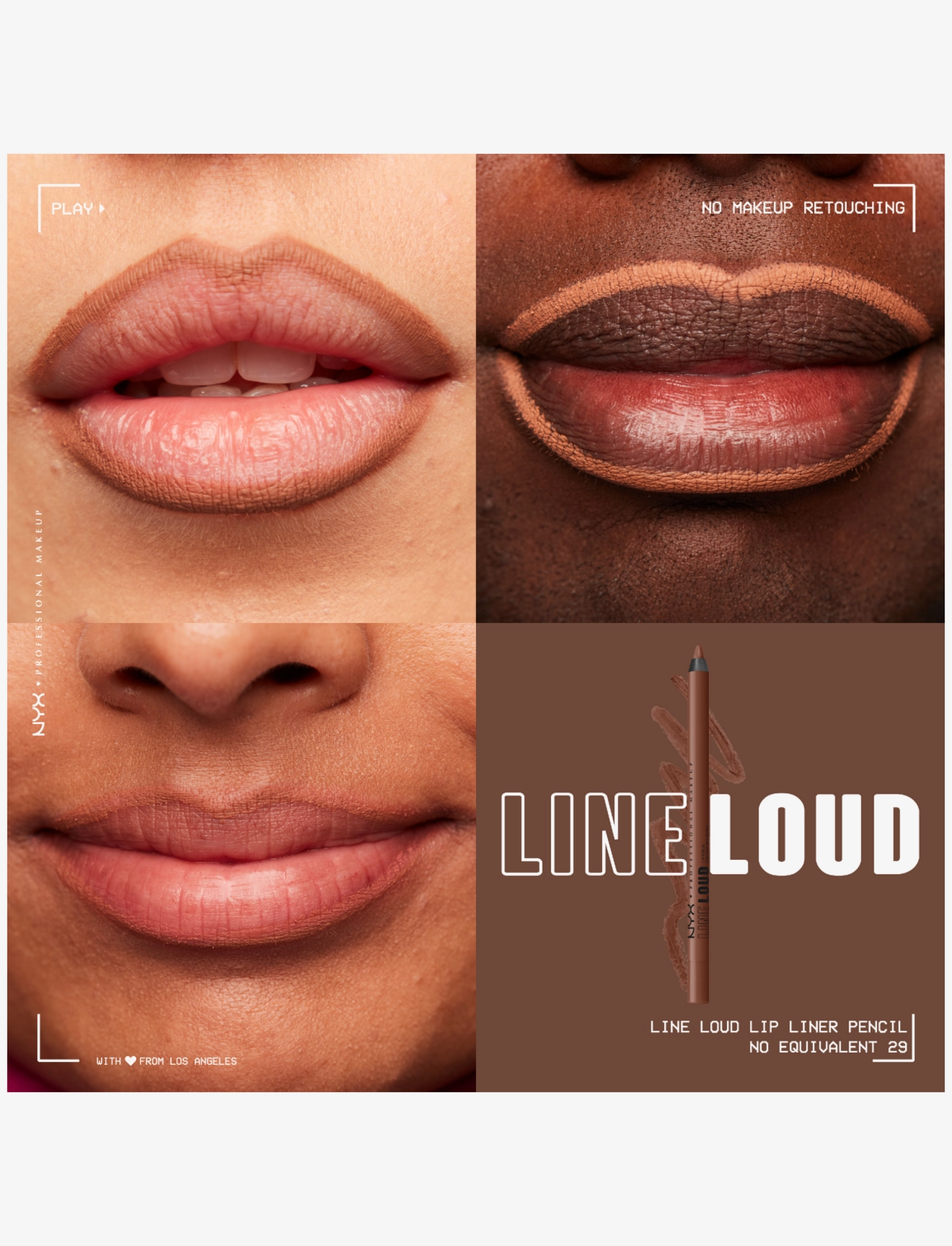 NYX Professional Makeup - NYX Professional Makeup Line Loud Lip Pencil 29 No Equivalent 1.2g - makeup - no equivalent - 2