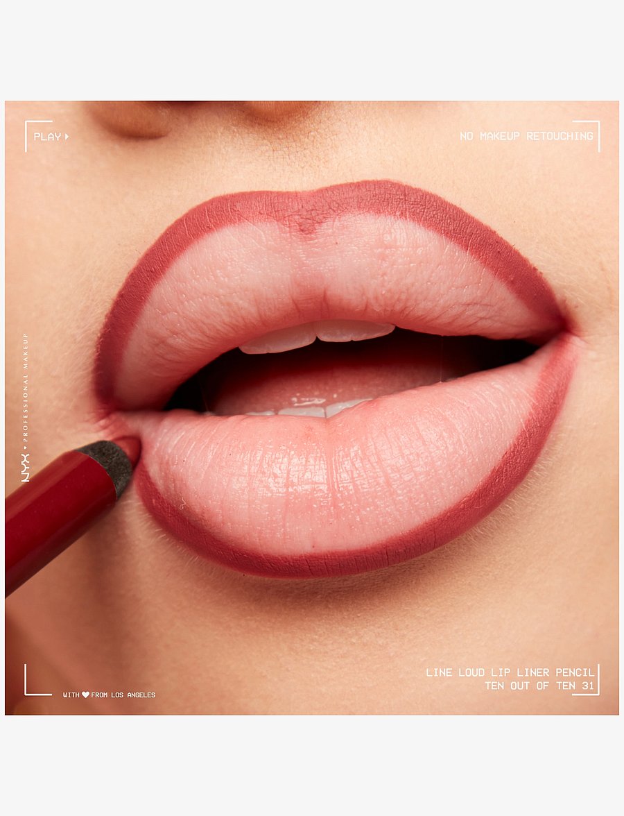 NYX Professional Makeup - NYX Professional Makeup Line Loud Lip Pencil 31 Ten Out Of Ten 1.2g - makeup - ten out of ten - 3