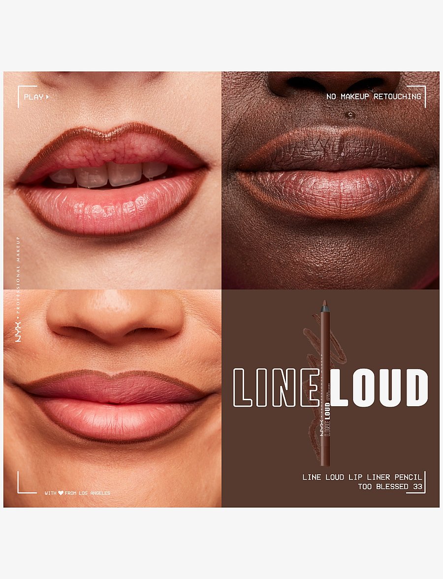 NYX Professional Makeup - NYX Professional Makeup Line Loud Lip Pencil 33 Too Blessed 1.2g - too blessed - 2