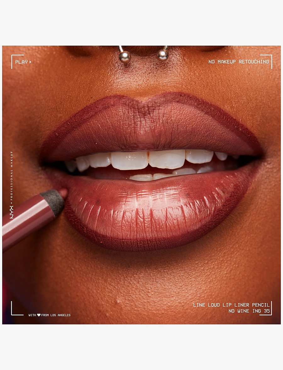 NYX Professional Makeup - NYX Professional Makeup Line Loud Lip Pencil 35 No Wine-ing 1.2g - no wine-ing - 3
