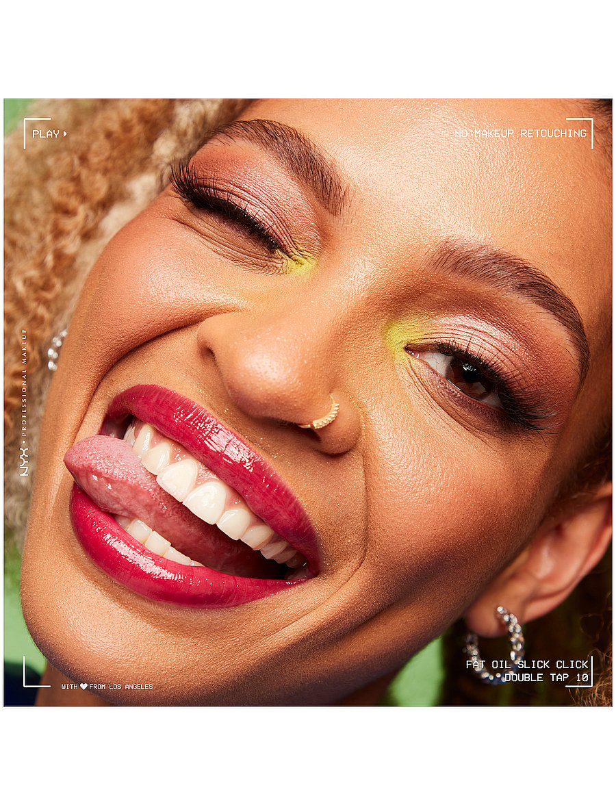 NYX Professional Makeup - NYX Professional Makeup Fat Oil Slick Click lip balm - läppbalsam - double tap - 0