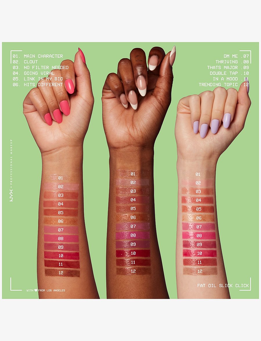 NYX Professional Makeup - NYX Professional Makeup Fat Oil Slick Click lip balm - läppbalsam - double tap - 3