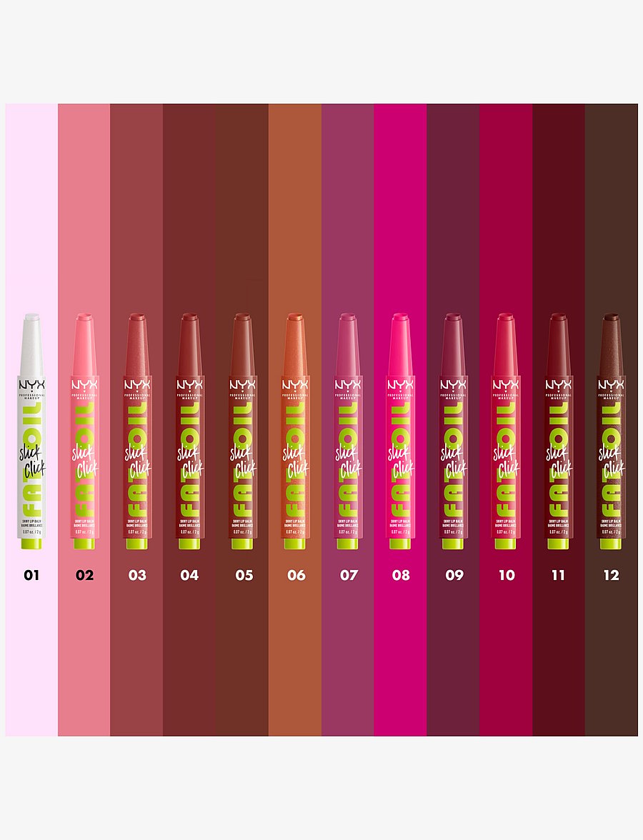 NYX Professional Makeup - NYX Professional Makeup Fat Oil Slick Click lip balm - läppbalsam - double tap - 4