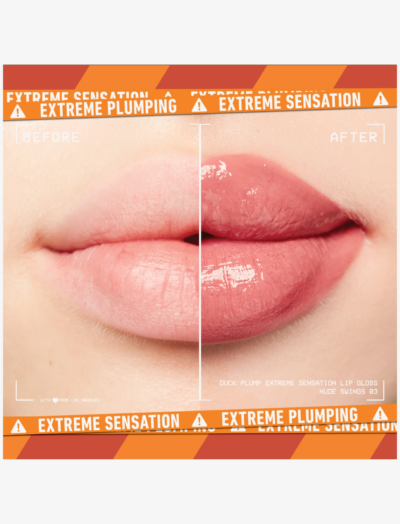 NYX Professional Makeup - NYX Professional Makeup Duck Plump Lip Lacquer 03 Nude Swings 7ml - makeup - nude swings - 2