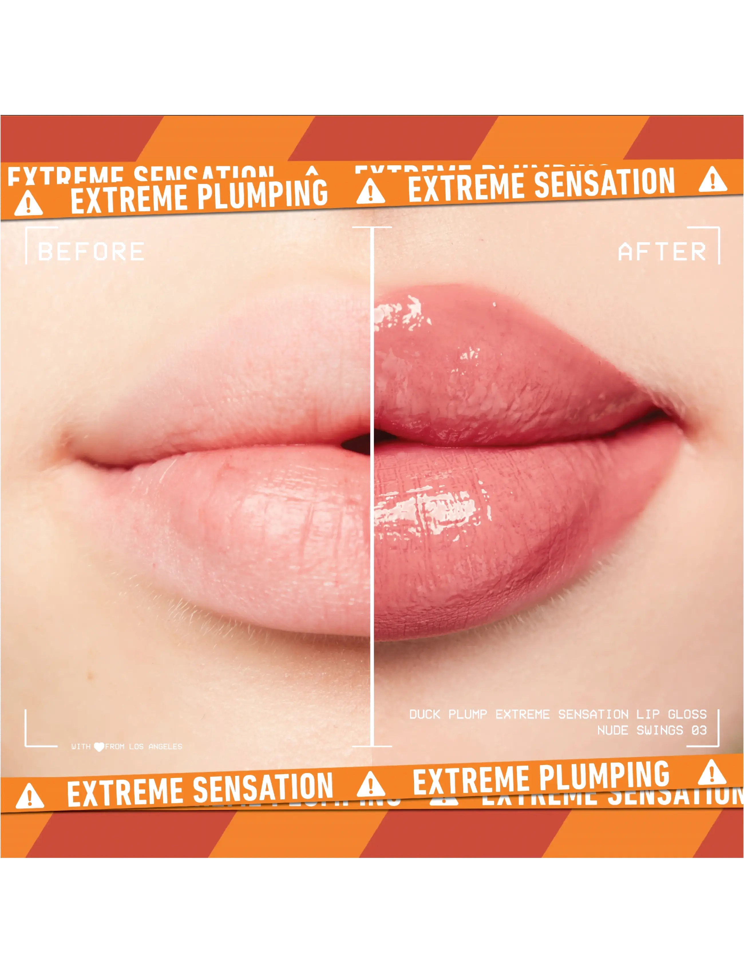 NYX Professional Makeup - NYX Professional Makeup Duck Plump Lip Lacquer 03 Nude Swings 7ml - makeup - nude swings - 2