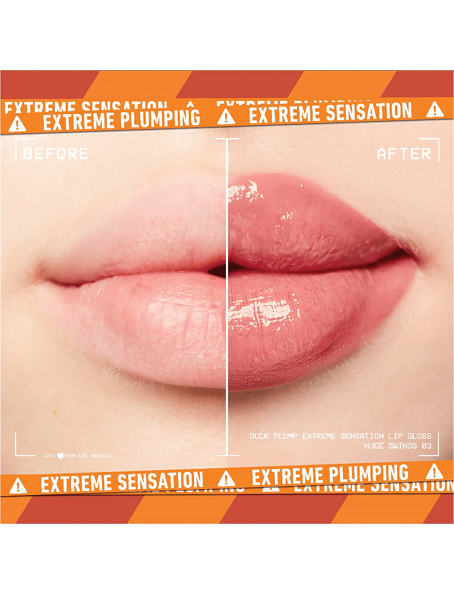 NYX Professional Makeup - NYX Professional Makeup Duck Plump Lip Lacquer 03 Nude Swings 7ml - makeup - nude swings - 2