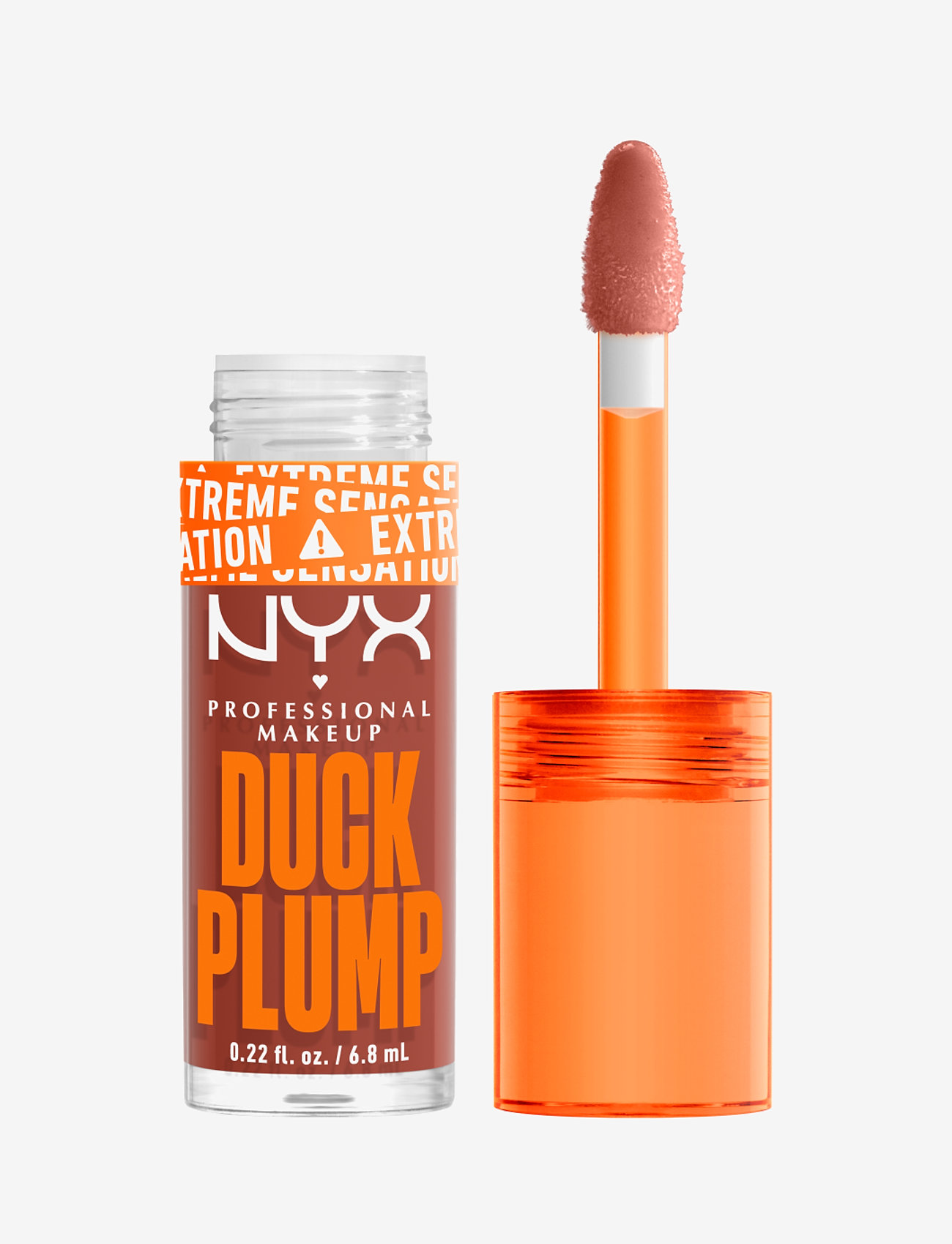 NYX Professional Makeup - NYX Professional Makeup Duck Plump Lip Lacquer 05 Brown of Applause 7ml - makeup - brown of applause - 0