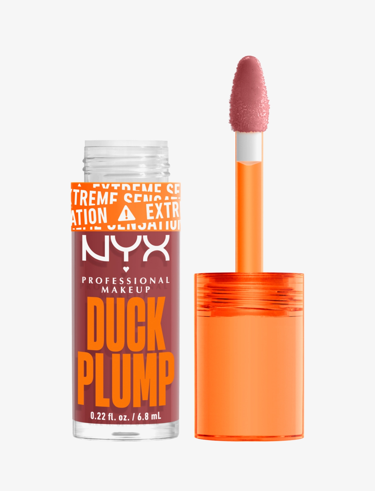 NYX Professional Makeup NYX Professional Makeup Duck Plump Lip Lacquer 08 Mauve Out Of My Way 7ml -  - MAUVE OUT OF MY WAY / pink/rose