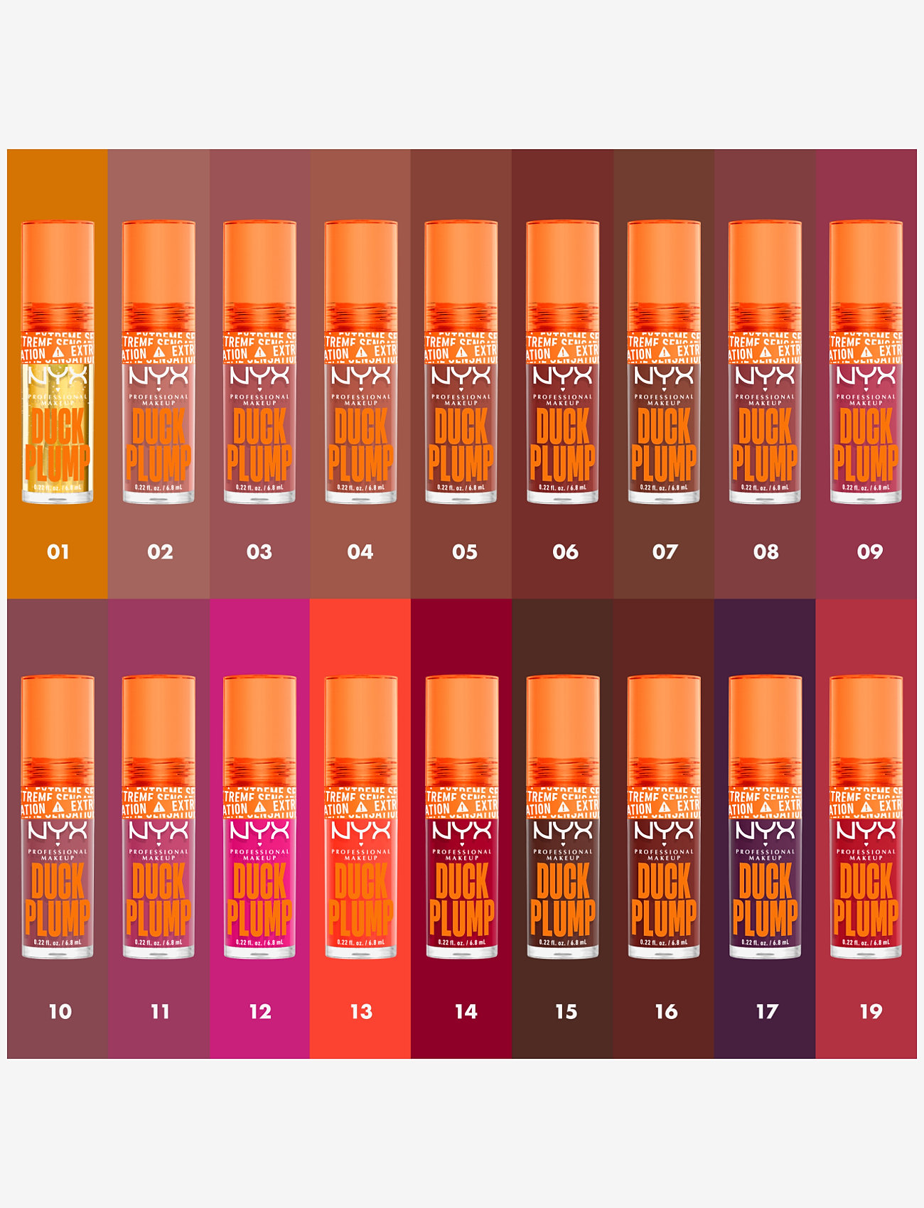 NYX Professional Makeup - NYX Professional Makeup Duck Plump Lip Lacquer 08 Mauve Out Of My Way 7ml - makeup - mauve out of my way - 4