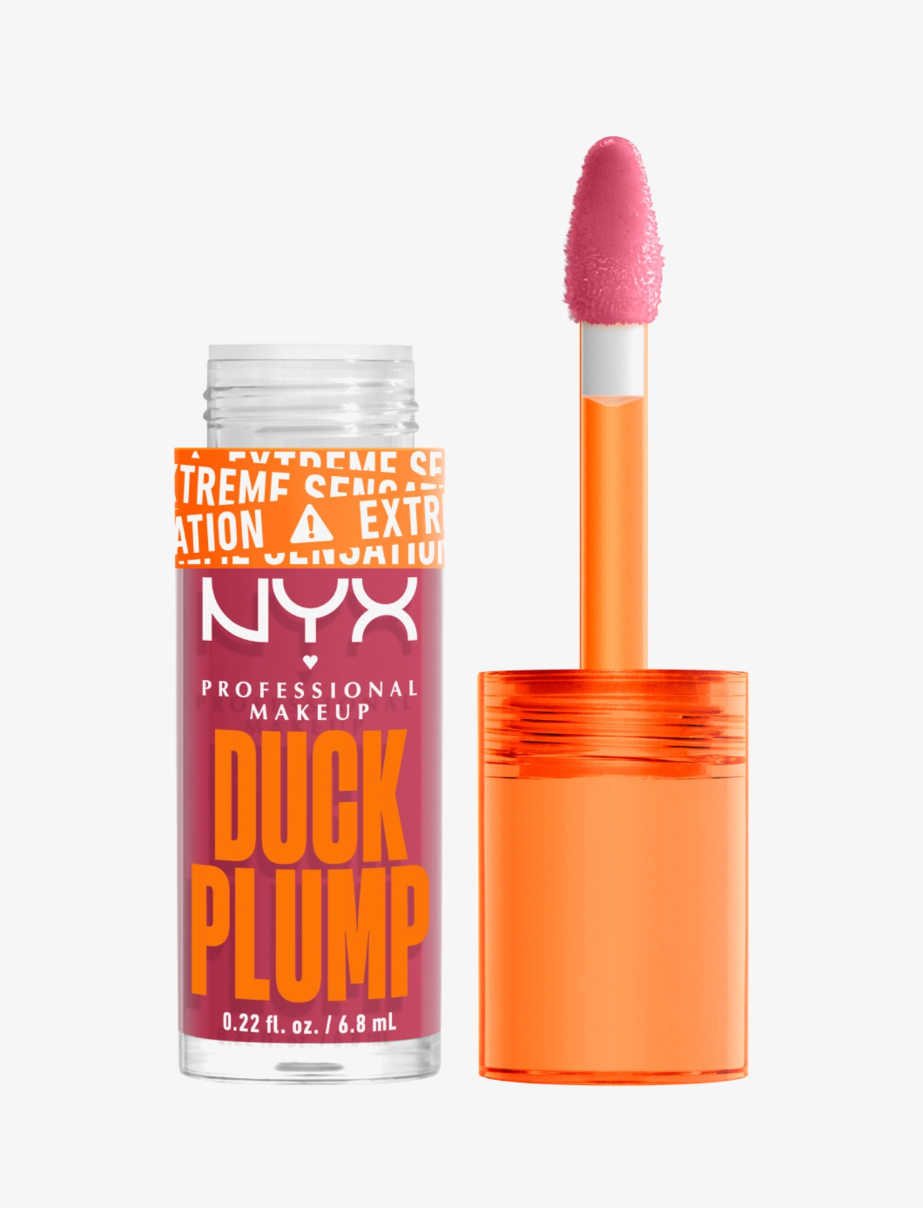 NYX Professional Makeup NYX Professional Makeup Duck Plump Lip Lacquer 09 Strike A Pose 7ml - Makeup - STRIKE A POSE / pink/rose