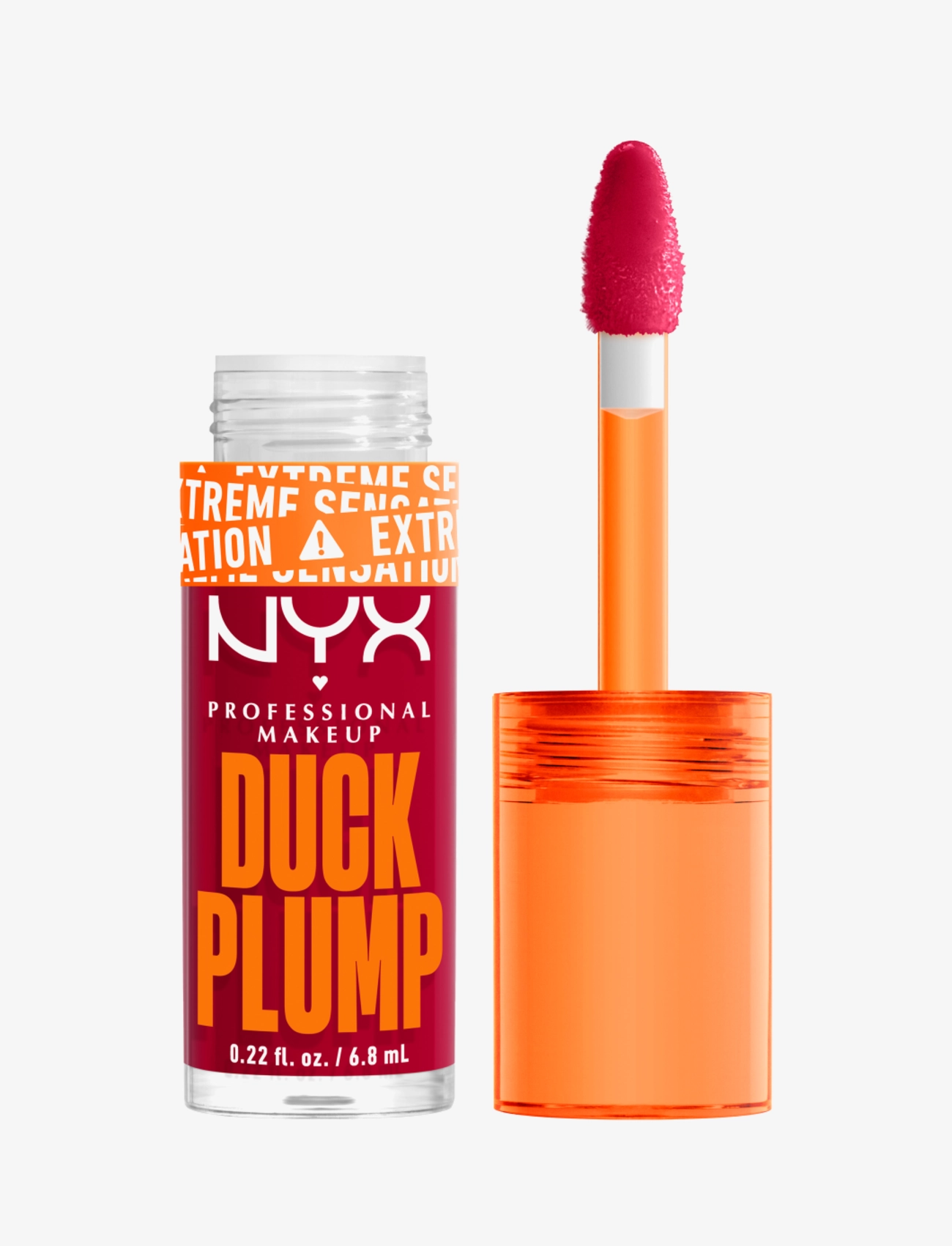 NYX Professional Makeup NYX Professional Makeup Duck Plump Lip Lacquer 14 Hall of Flame 7ml - NYX PROFESSIONAL MAKEUP - HALL OF FLAME / red