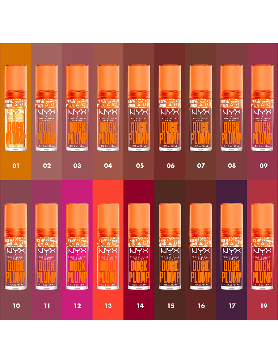 NYX Professional Makeup - NYX Professional Makeup Duck Plump Lip Lacquer 16 Wine Not? 7ml - makeup - wine not? - 5