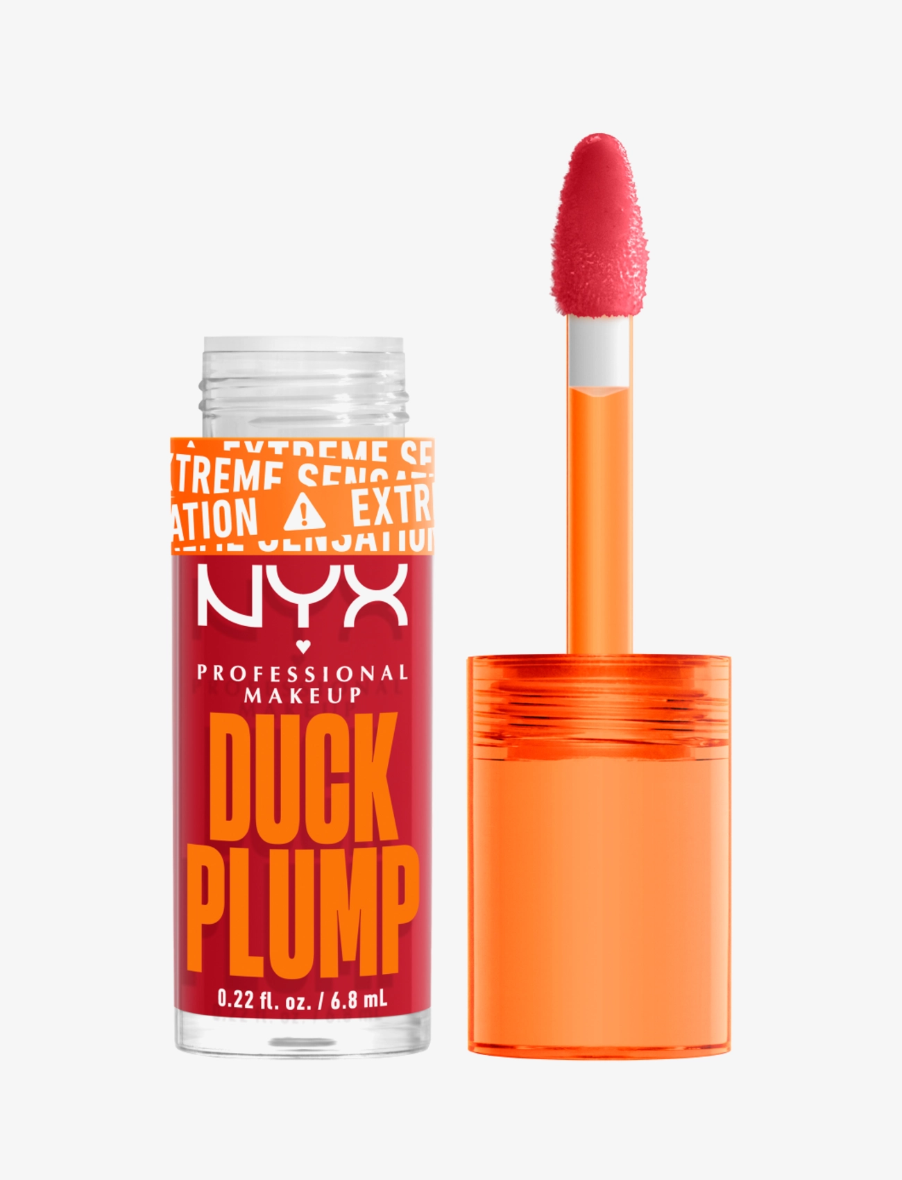 NYX Professional Makeup NYX Professional Makeup Duck Plump Lip Lacquer 19 Cherry Spice 7ml - NYX PROFESSIONAL MAKEUP - CHERRY SPICE / red