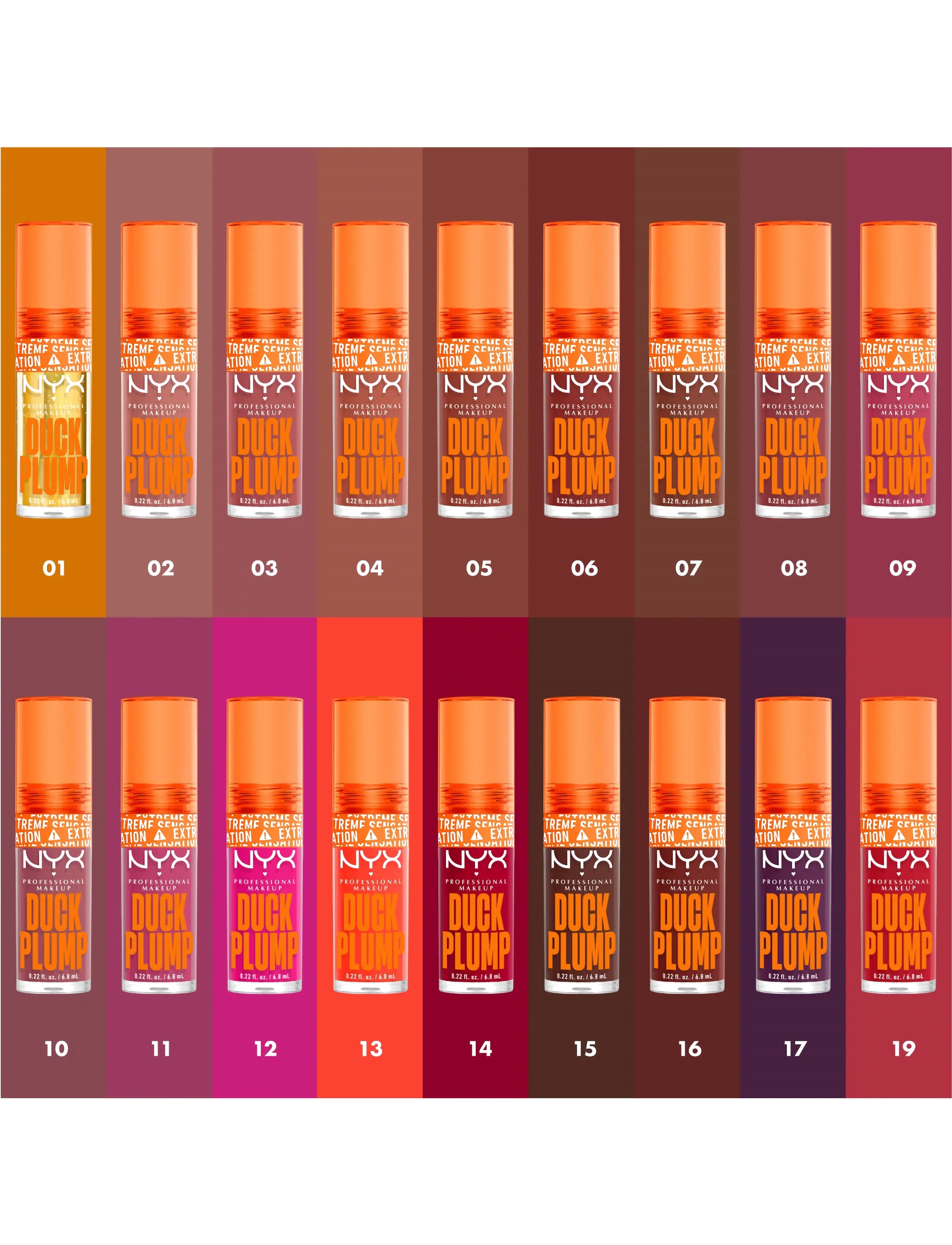 NYX Professional Makeup - NYX Professional Makeup Duck Plump Lip Lacquer 19 Cherry Spice 7ml - makeup - cherry spice - 4