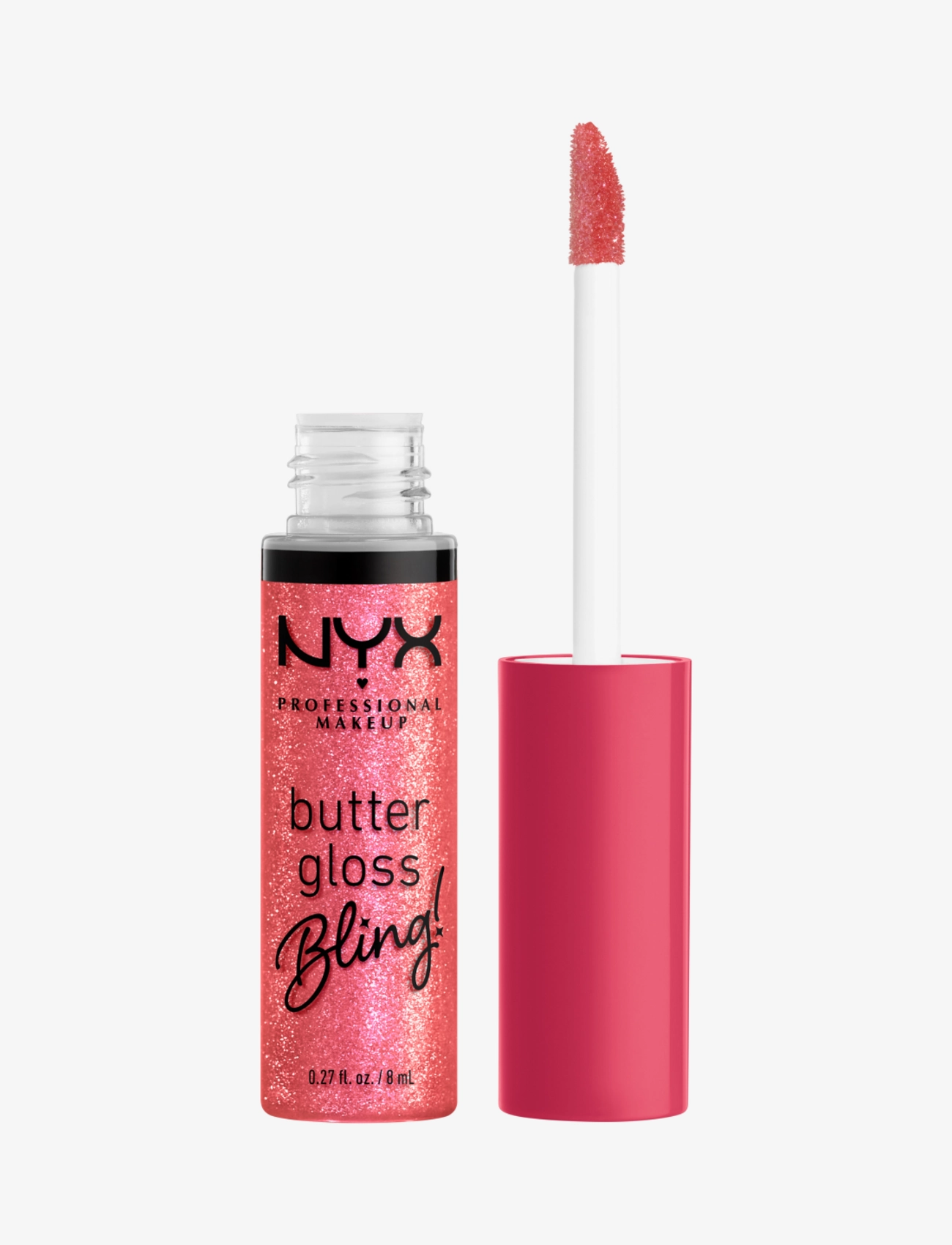 NYX Professional Makeup NYX Professional Makeup Butter Gloss Bling She Got Money 05 - Mors dags-gaver - SHE GOT MONEY 05 / pink/rose
