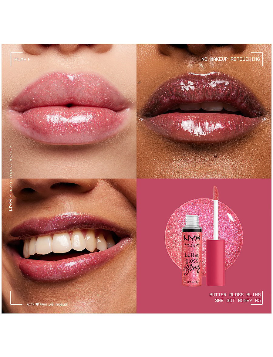 NYX Professional Makeup - NYX Professional Makeup Butter Gloss Bling! Lip Gloss 05 She Got Money 8 ml - makeup - she got money - 0